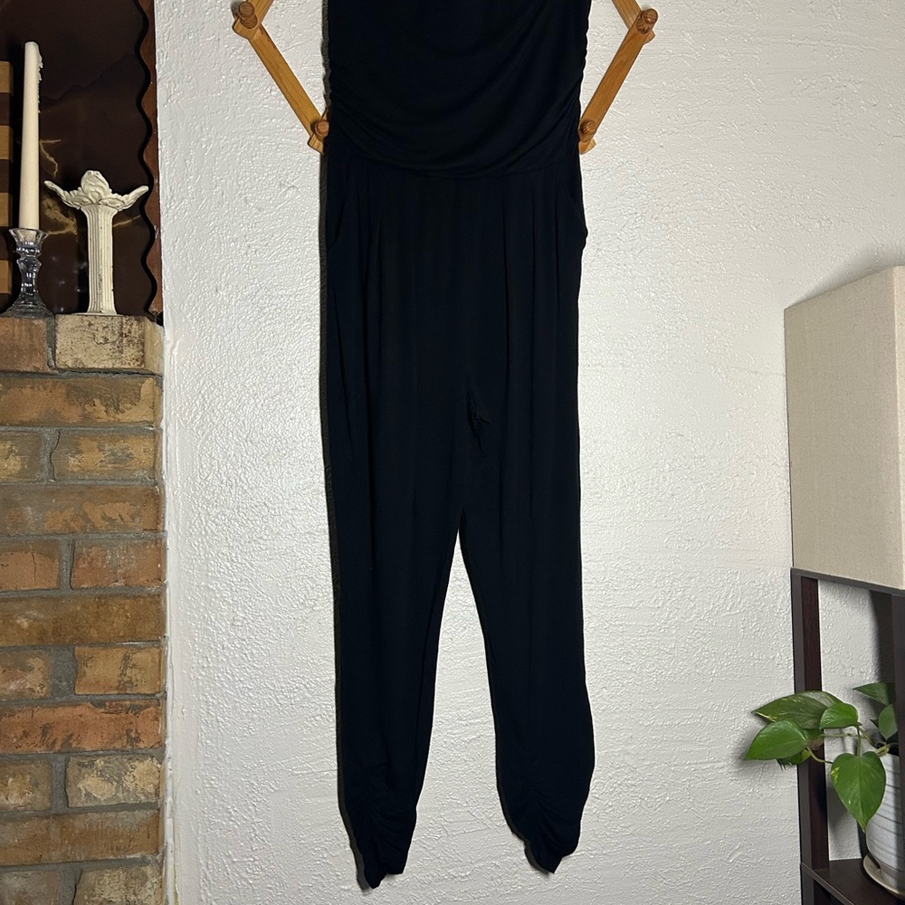 Altar'd State Black Sleeveless Jumpsuit